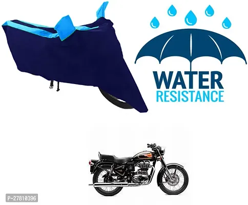 Classic Bike Body Cover Blue For Royal Enfield Bullet 500