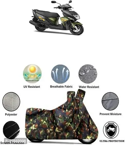 Water Resistant Polyester Bike Cover For Yamaha Ray