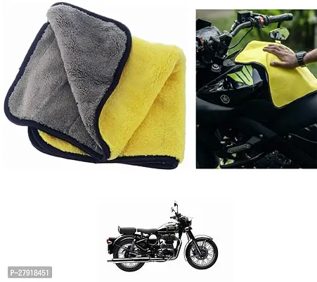 Stylish Bike Cleaning Cloth For Royal Enfield Classic Chrome