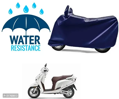 Splendid Waterproof Polyester Two Wheeler Cover Suitable For Honda Aviator Bikes