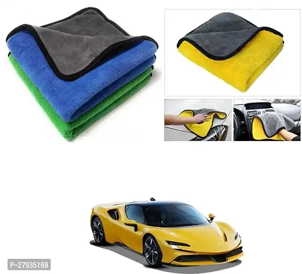 Car Cleaning Microfiber Cloth Pack Of 2 Multicolor For Ferrari SF90 Stradale