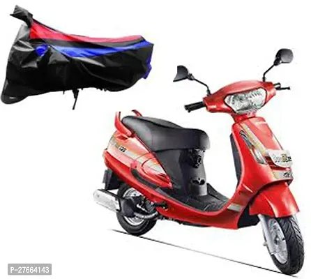 Stylish Multicoloured Polyester Mahindra Duro DZ Bike Cover-thumb0