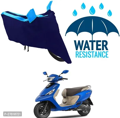 Classic Bike Body Cover Blue For TVS Scooty Zest 110