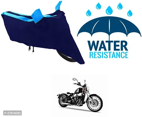 Classic Bike Body Cover Blue For FAB Regal Raptor Bobber 350