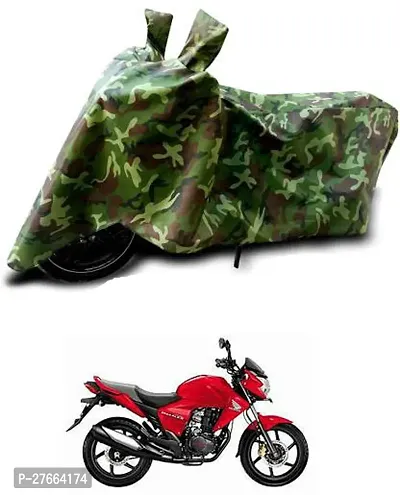 Stylish Multicoloured Polyester Honda CB Bike Cover