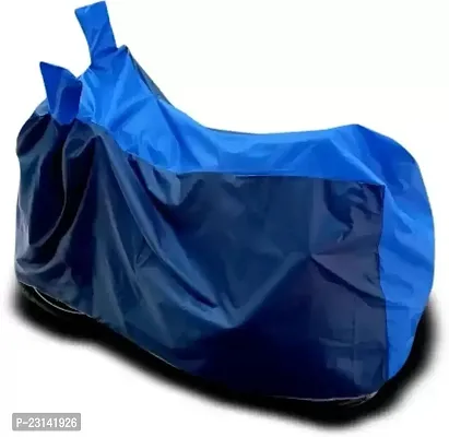 RONISH Waterproof Two Wheeler Cover (Black,Blue) For TVS Raider_t61-thumb2