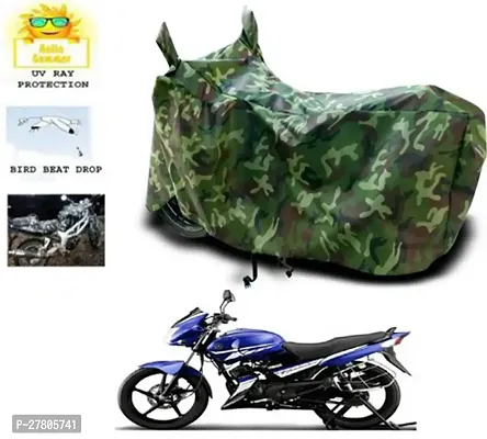 Designer Bike Body Cover Jungle Green For Yamaha Gladiator