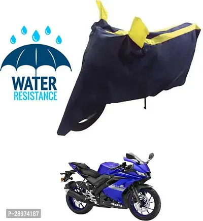 Stylish Waterproof Two Wheeler Cover For Yamaha YZF R15 V3.0 Motorcycle-thumb0