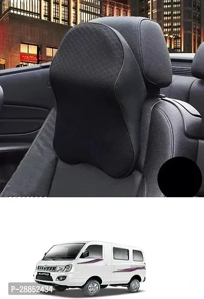 Stylish Car Ergonomic Neck Pillow Memory Foam Neck Support for Neck, Back Pain Relief Neck Rest Support Cushion For Universal For Car Supro-thumb0