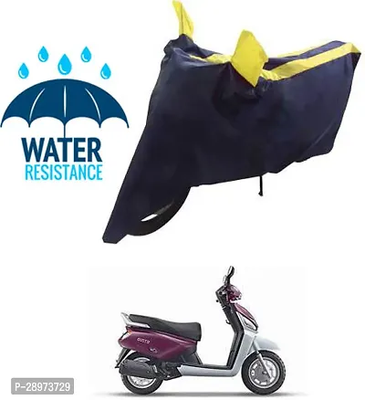 Stylish Waterproof Two Wheeler Cover For Mahindra Gusto Motorcycle