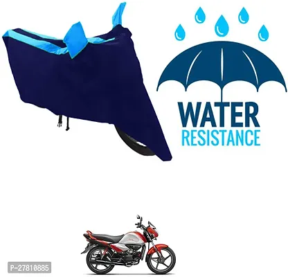 Classic Bike Body Cover Blue For Hero MotoCorp Splendor iSmart