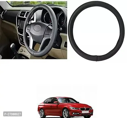 Designer Car Steering Cover Round Black For Bmw 3 Series