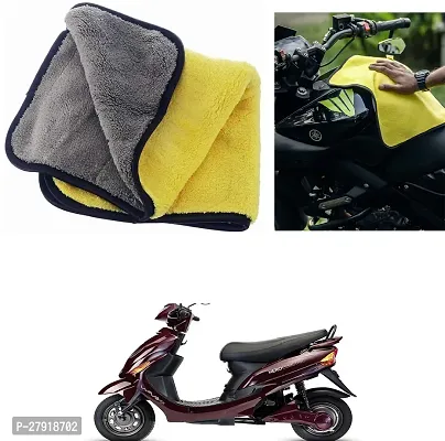 Stylish Bike Cleaning Cloth For Hero Electric Wave Dx