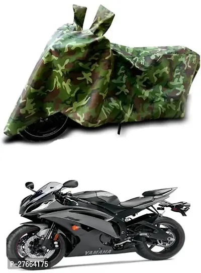 Stylish Multicoloured Polyester Yamaha YZF Bike Cover