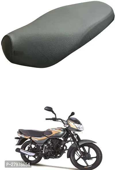 Two Wheeler Seat Cover Black For Bajaj Ct110