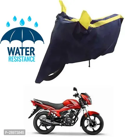 Stylish Waterproof Two Wheeler Cover For TVS Victor New Motorcycle-thumb0