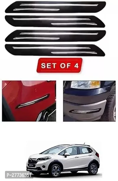 Protective Silicone Car Bumper Protector Guard For Honda WR-V-Pack Of 4