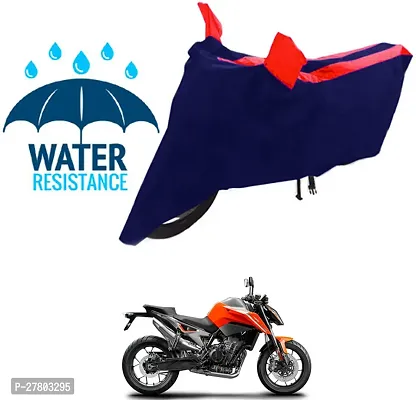 Designer Bike Body Cover Red And Blue For Ktm 500-thumb0