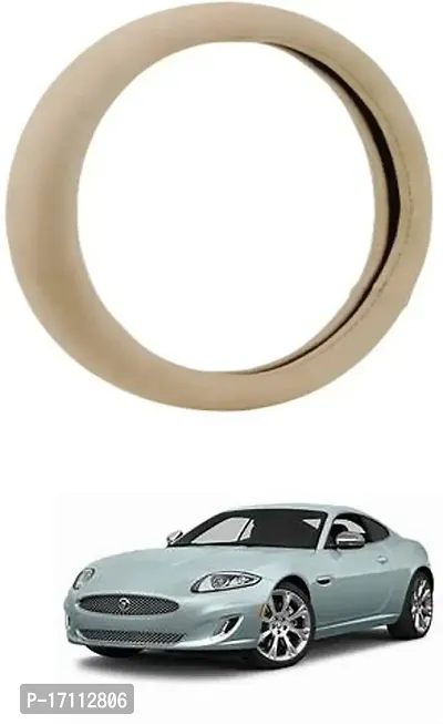 Car Stering Cover Round Beige For XK-thumb0