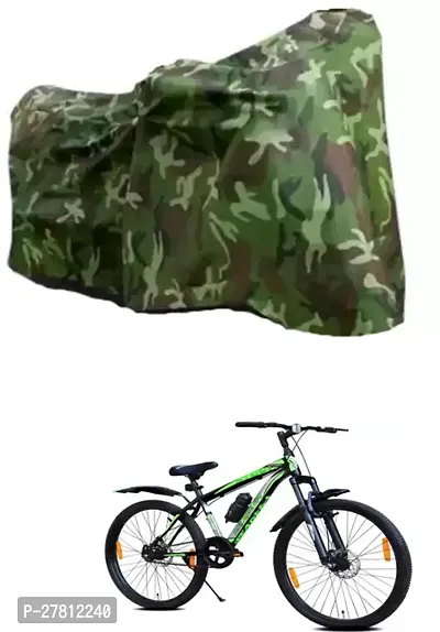 Designer Cycle Cover Green Jungle For Leader Stark 27-thumb0