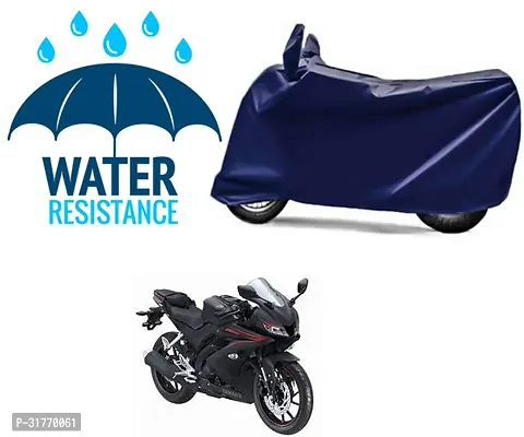 Splendid Waterproof Polyester Two Wheeler Cover Suitable For Yamaha All Bike Models