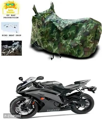 Designer Bike Body Cover Jungle Green For Yamaha Yzf