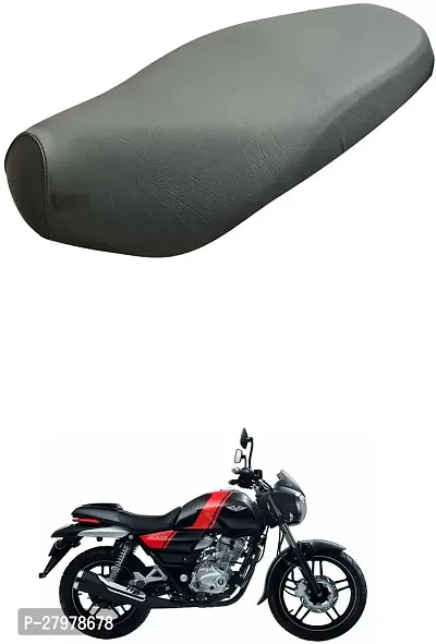 Two Wheeler Seat Cover Black For Bajaj V15