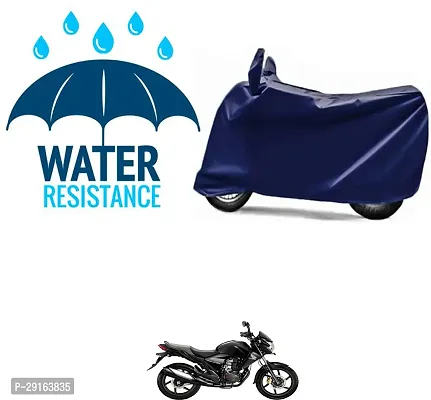 Classic Plain Two Wheeler Cover Blue For Honda Dazzler