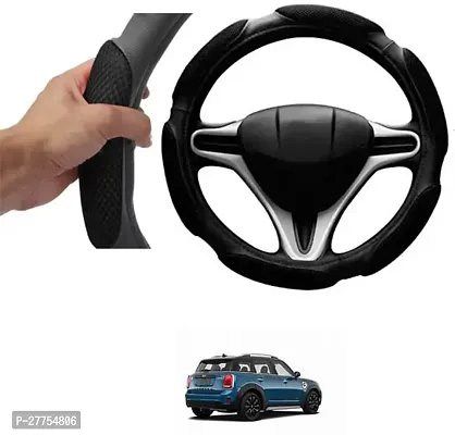 Car Steering Cover Black 6G Skidproof For Universal For Car Cooper Se-thumb0