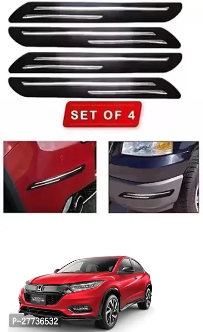 Protective Silicone Car Bumper Protector Guard For Honda Vezel-Pack Of 4