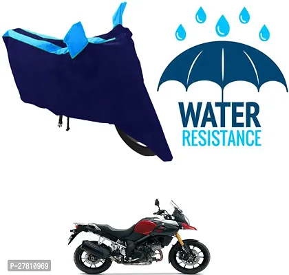 Classic Bike Body Cover Blue For Suzuki V-Strom 1000