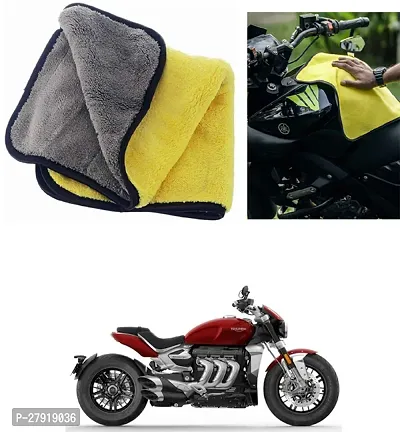 Stylish Bike Cleaning Cloth For Triumph Rocket III