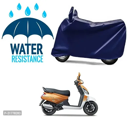 Splendid Waterproof Polyester Two Wheeler Cover Suitable For Mahindra All Bike Models