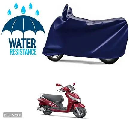 Splendid Waterproof Polyester Two Wheeler Cover Suitable For Hero All Bike Models