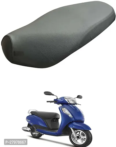 Two Wheeler Seat Cover Black For Suzuki New Access 125