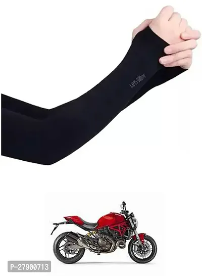 Stylish Breathable and Stretchable Arm Sleeve With Thumb Hole For Ducati Monster 82