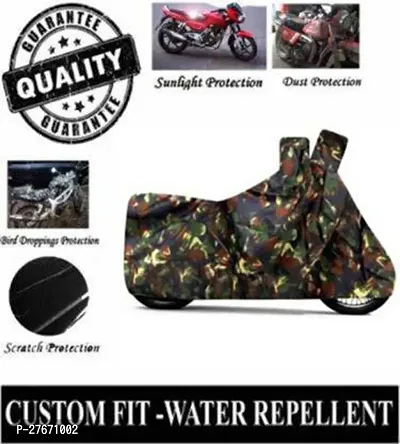 Protective Polyester Bike Body Covers- Mahindra Platina 100 DTS-i-thumb3