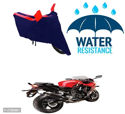 Designer Bike Body Cover Red And Blue For Hyosung Gt650R-thumb0