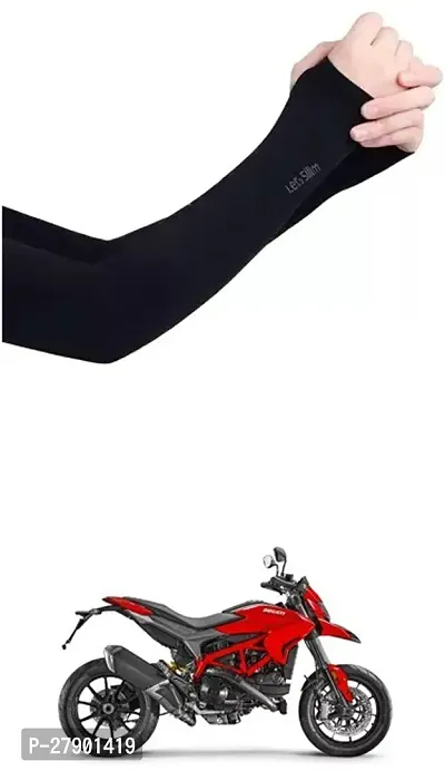 Stylish Breathable and Stretchable Arm Sleeve With Thumb Hole For Ducati Hypermotard 939