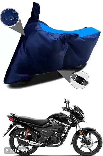 RONISH Waterproof Two Wheeler Cover (Black,Blue) For Honda Livo_t38-thumb0