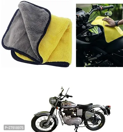 Stylish Bike Cleaning Cloth For Royal Enfield Machismo 500