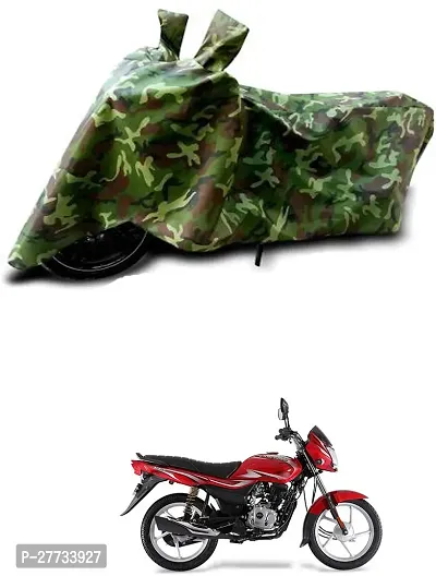 Durable and Water Resistant Polyester Bike Cover For Bajaj ComforTec-thumb0