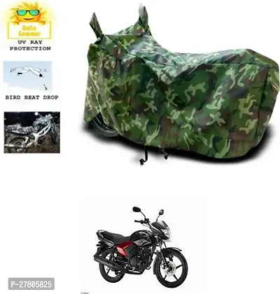 Designer Bike Body Cover Jungle Green For Yamaha Saluto