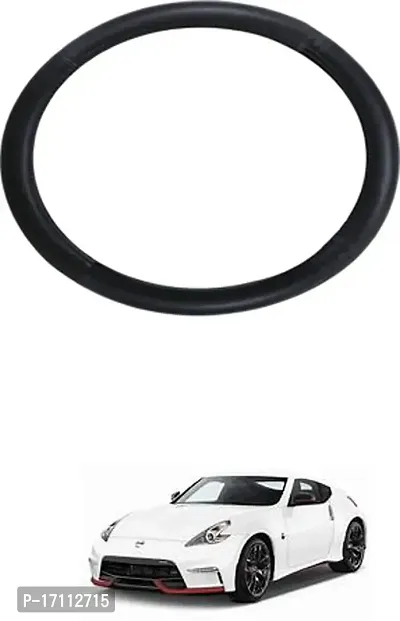 Car Stering Cover Round Black For 370z