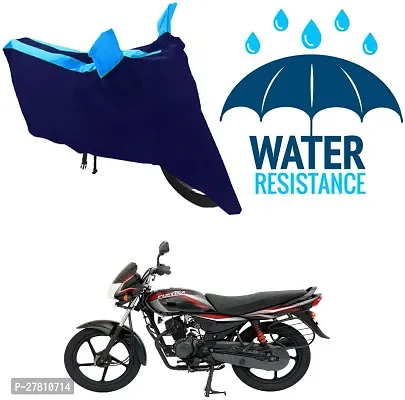 Classic Bike Body Cover Blue For Bajaj Platina 125-thumb0