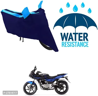 Classic Bike Body Cover Blue For Bajaj Pulsar 220F-thumb0