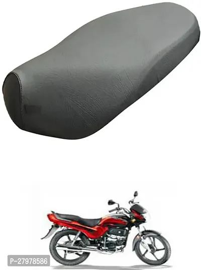 Two Wheeler Seat Cover Black For Hero Passion Plus