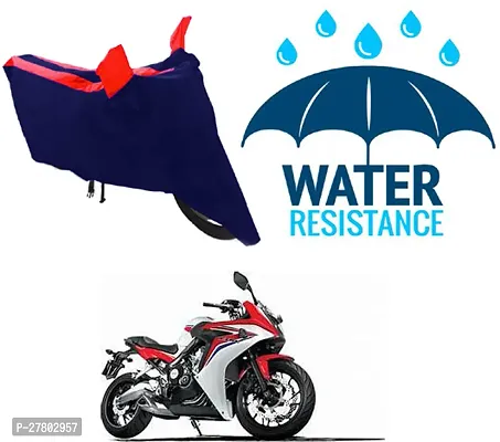 Designer Bike Body Cover Red And Blue For Honda Cbr 650F