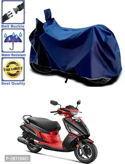RONISH Waterproof Bike Cover/Two Wheeler Cover/Motorcycle Cover (Navy Blue) For Hero Maestro Edge