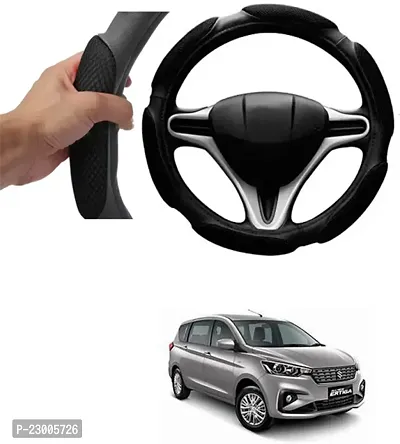 Car Better Grip Black Steering Wheel Cover (Slip-in) For Maruti Suzuki Ertiga 2019